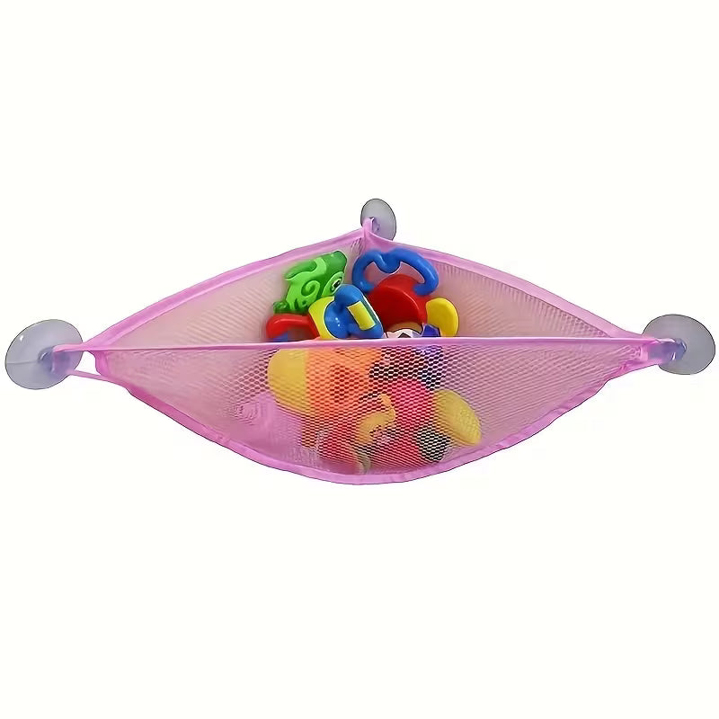 Suction Cup Bathroom Mesh Storage Hammock