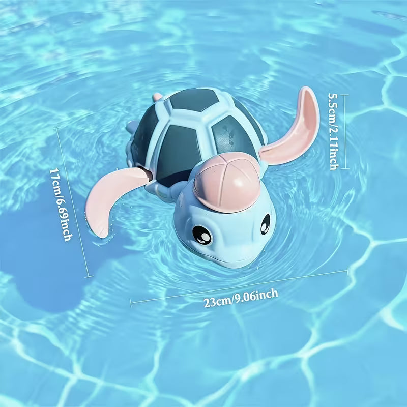 Wind-Up Swimming Turtle Bath Toy