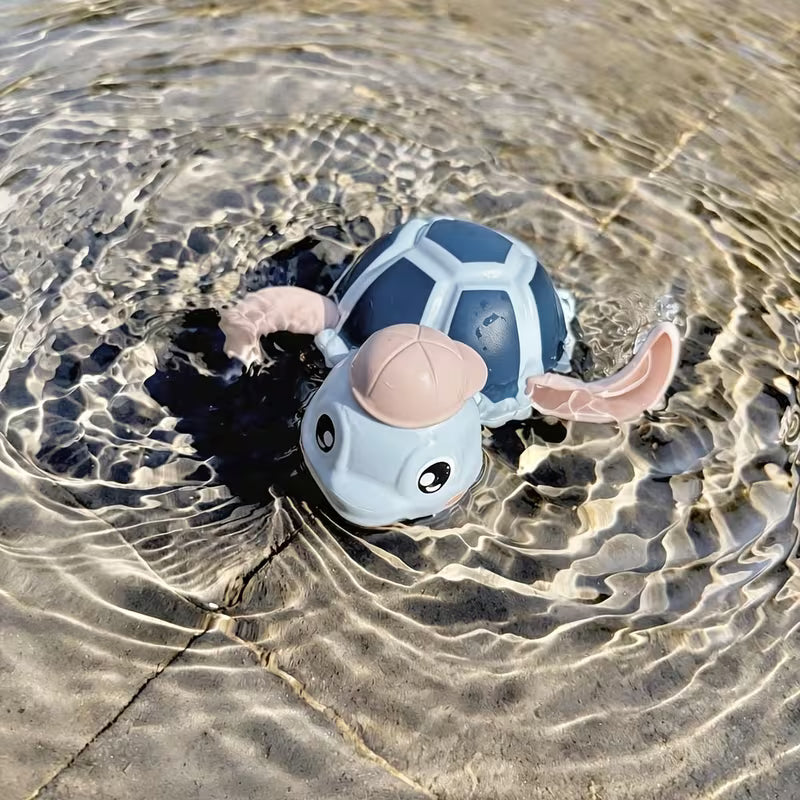 Wind-Up Swimming Turtle Bath Toy