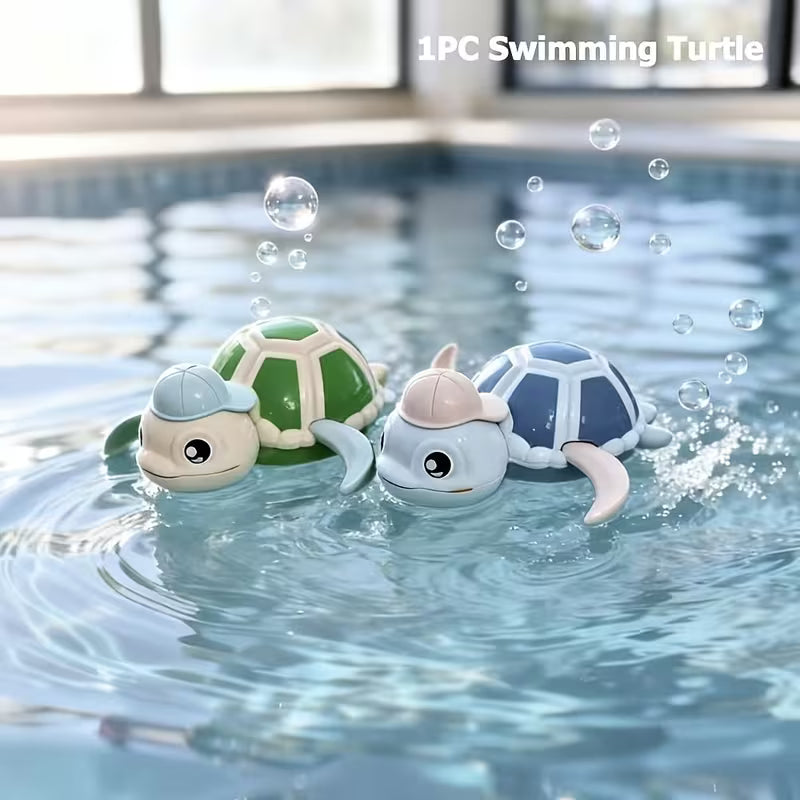 Wind-Up Swimming Turtle Bath Toy