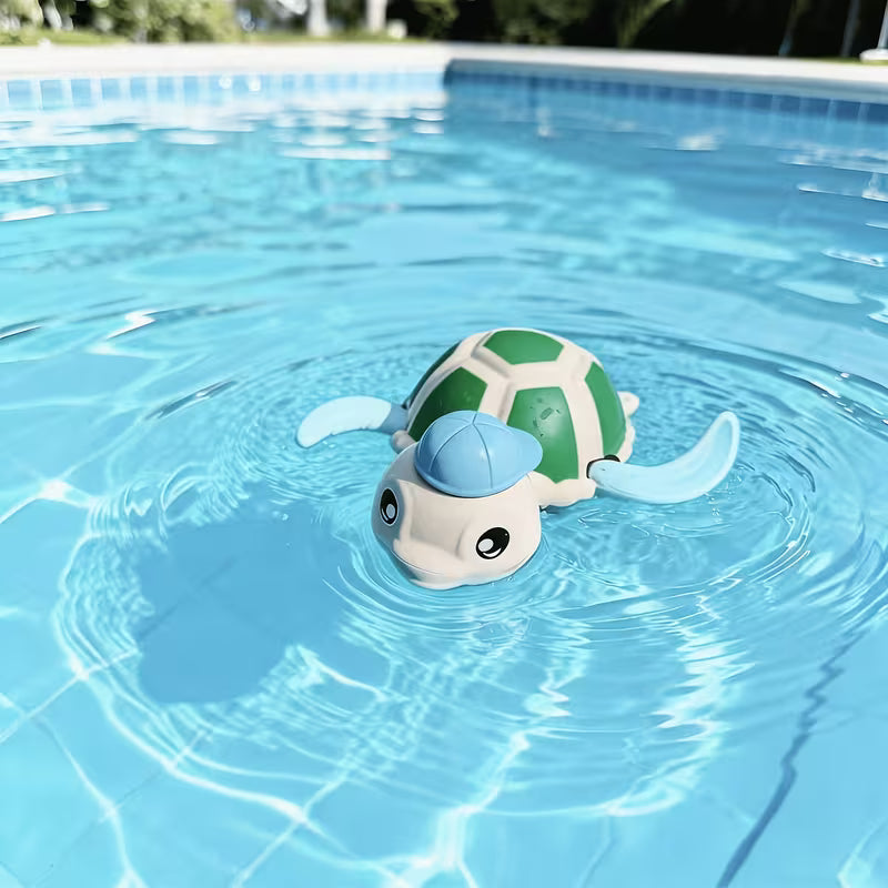 Wind-Up Swimming Turtle Bath Toy