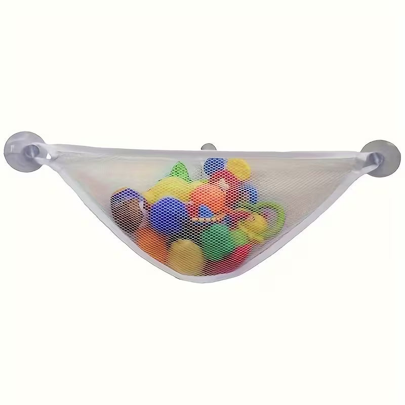 Suction Cup Bathroom Mesh Storage Hammock