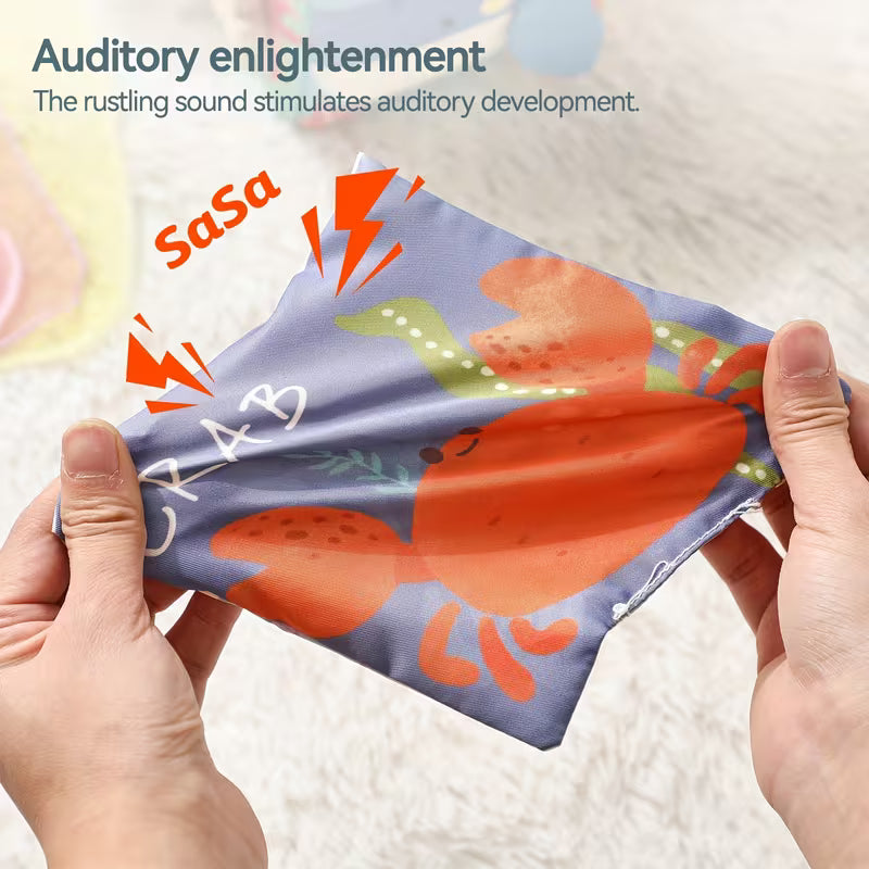 Colourful Marine Animal Sensory Tissue Box Toy